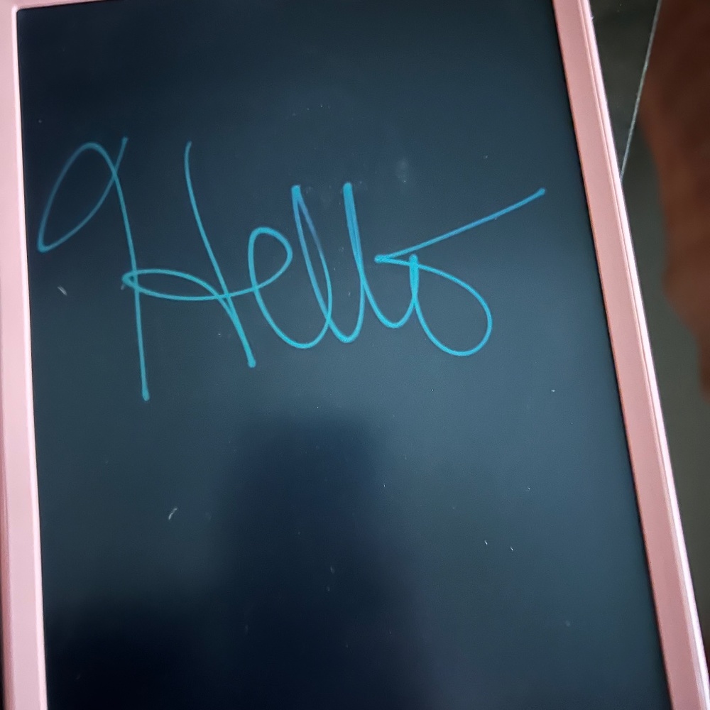 Quick clear writing pad {pink}